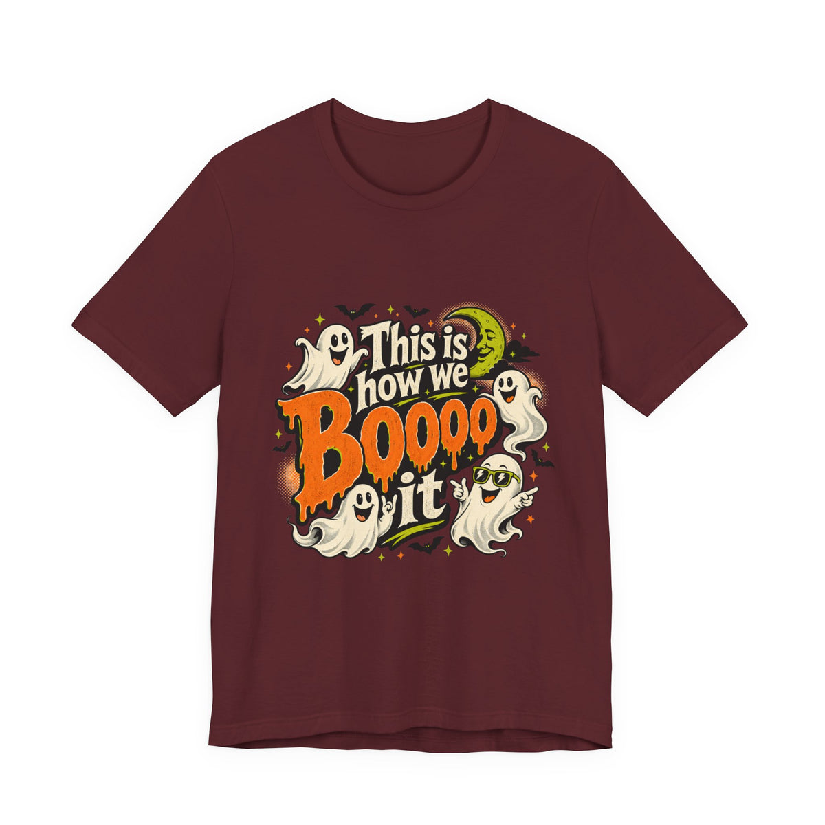 This Is How We Boo It Halloween Ghost T-Shirt