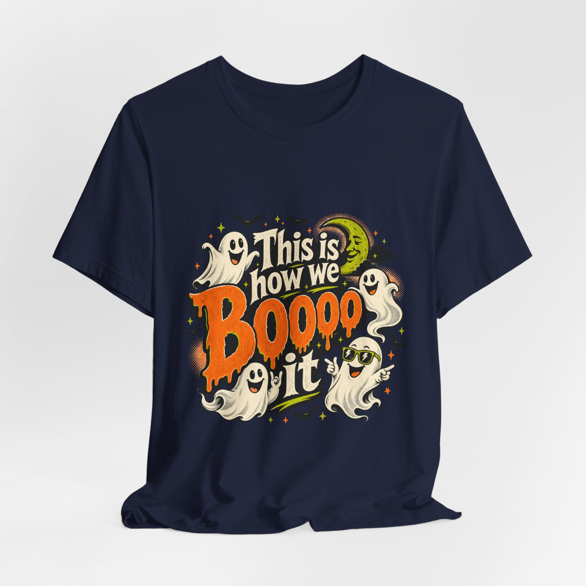 This Is How We Boo It Halloween Ghost T-Shirt