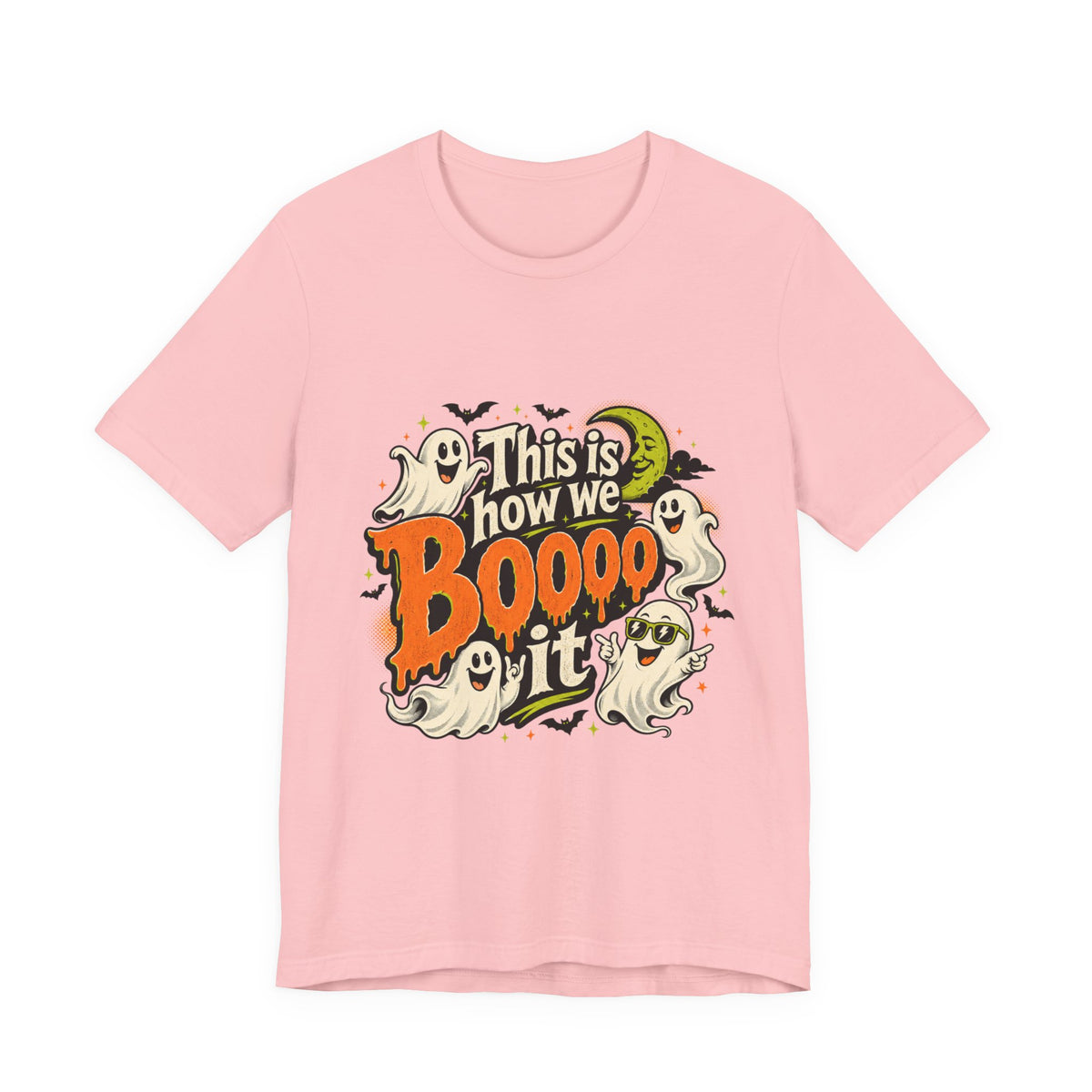 This Is How We Boo It Halloween Ghost T-Shirt