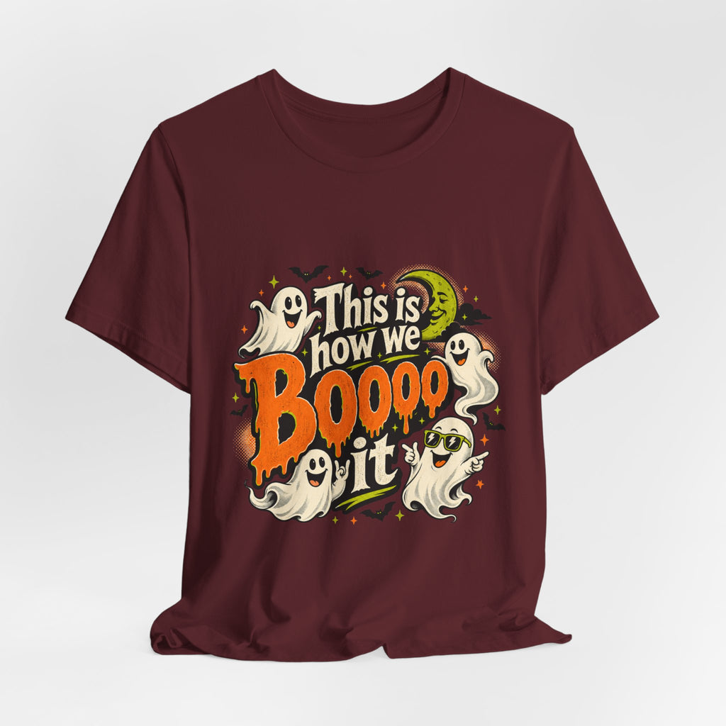This Is How We Boo It Halloween Ghost T-Shirt