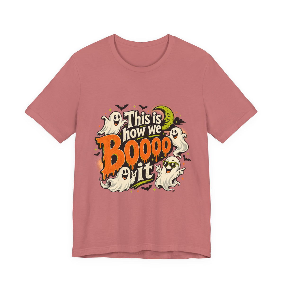 This Is How We Boo It Halloween Ghost T-Shirt