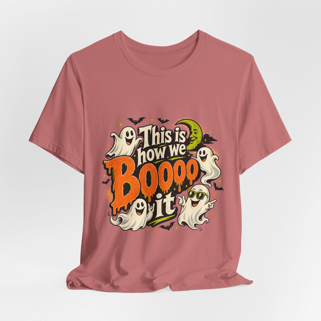 This Is How We Boo It Halloween Ghost T-Shirt