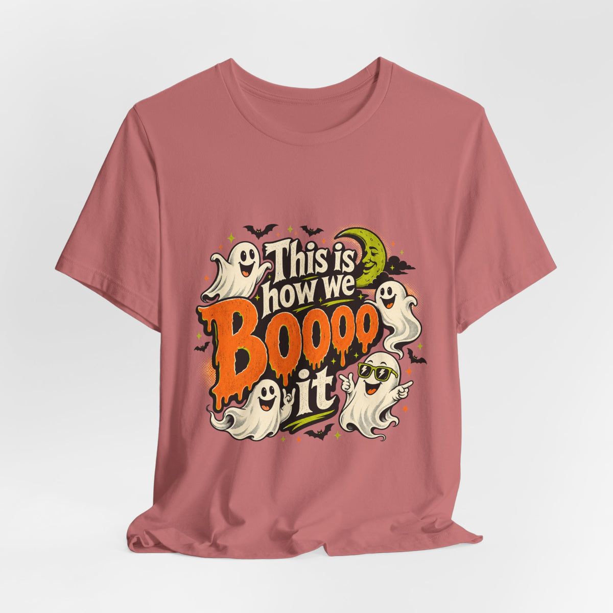 This Is How We Boo It Halloween Ghost T-Shirt