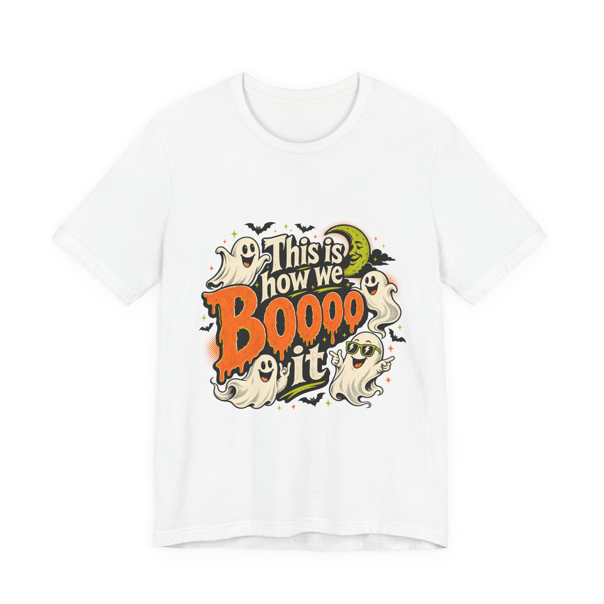 This Is How We Boo It Halloween Ghost T-Shirt