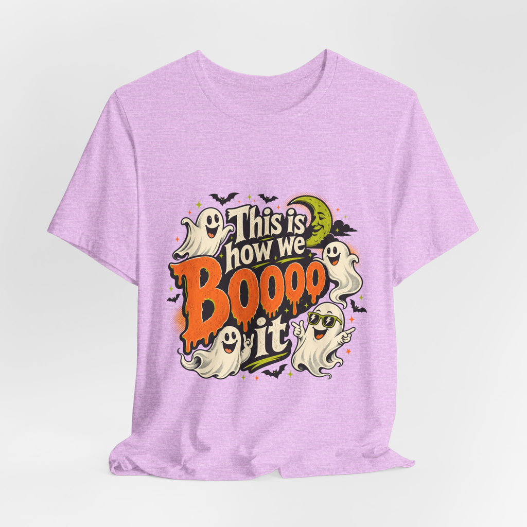 This Is How We Boo It Halloween Ghost T-Shirt
