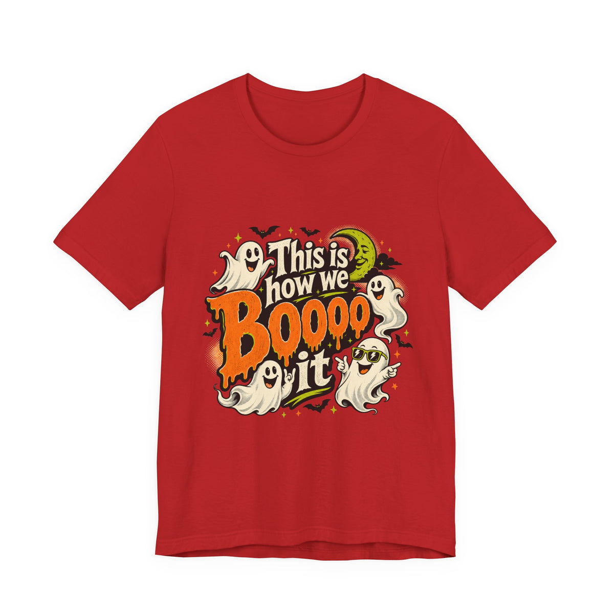 This Is How We Boo It Halloween Ghost T-Shirt
